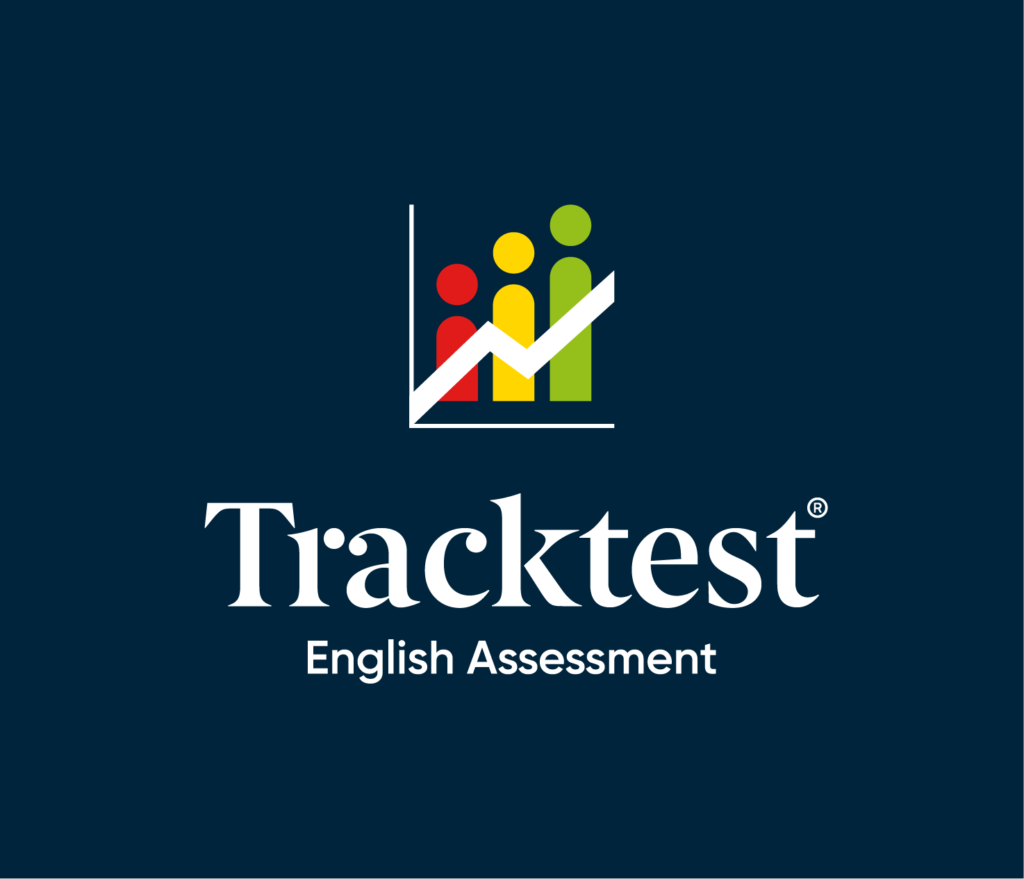 Tracktest logo blue